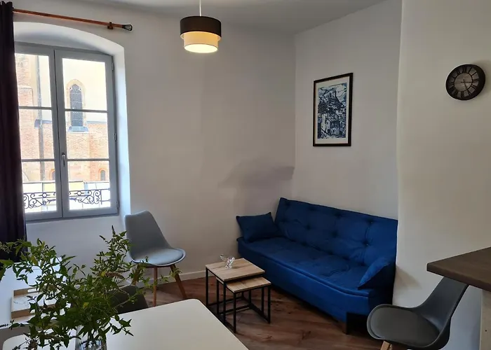 Triplex Avec Vue Sur Place Du Centre Historique. Foix